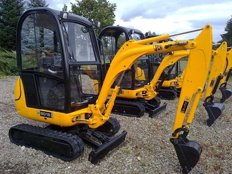 JCB 8018 minikoparka 2005 rok