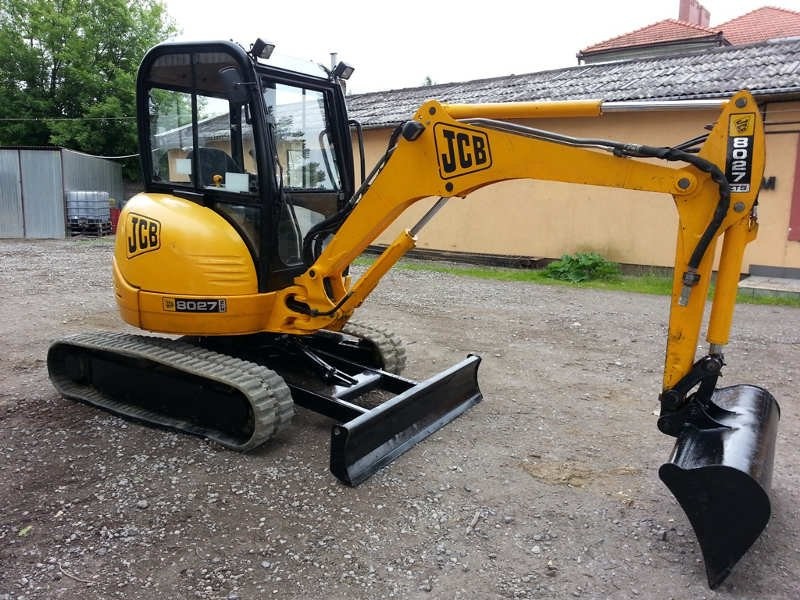 JCB 8027 ZTS minikoparka gąsienicowa 2003r.