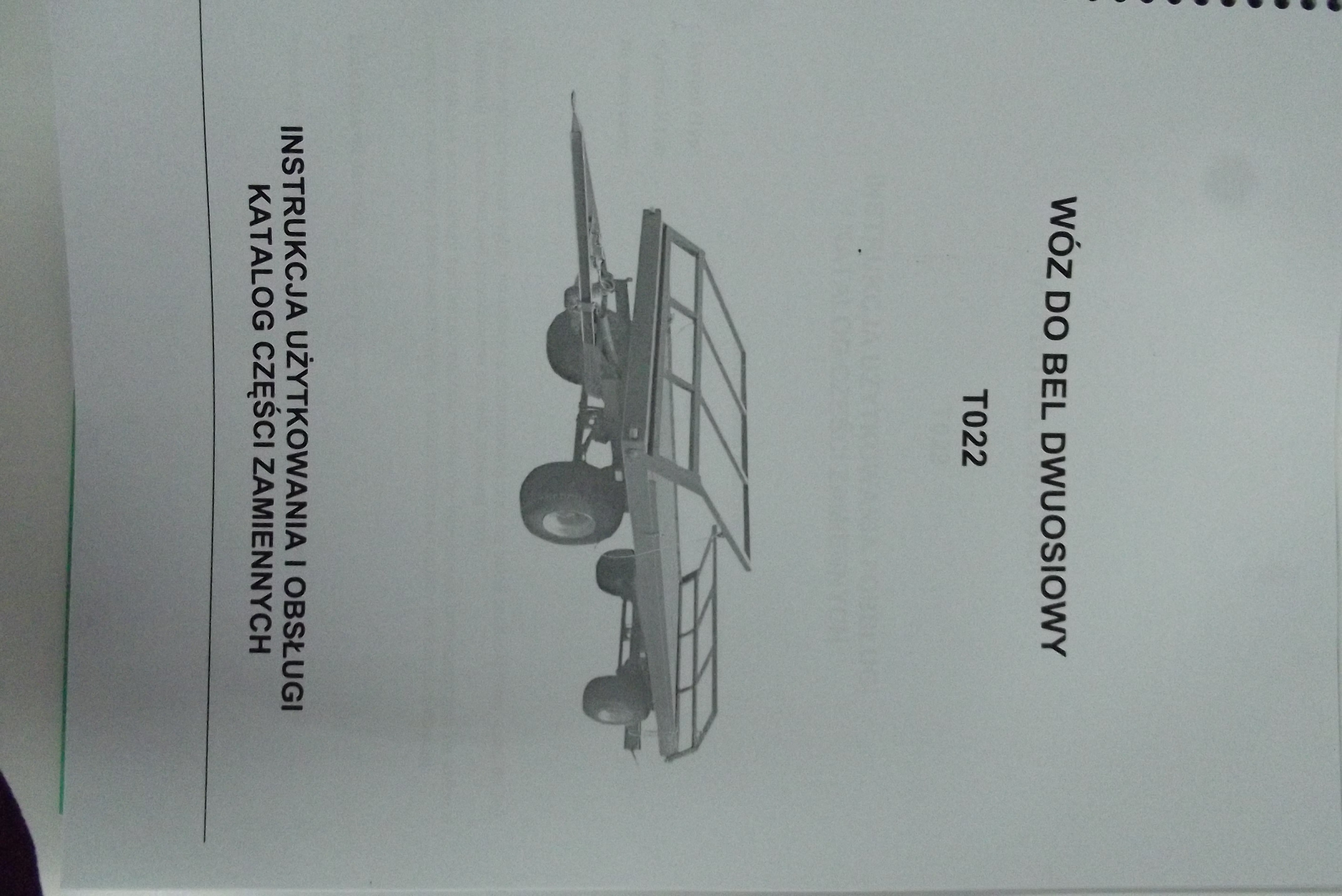 Katalog Pronar przyczepy,maszyny użytkowe,Instrukcje obsługi. — zdjęcie 1