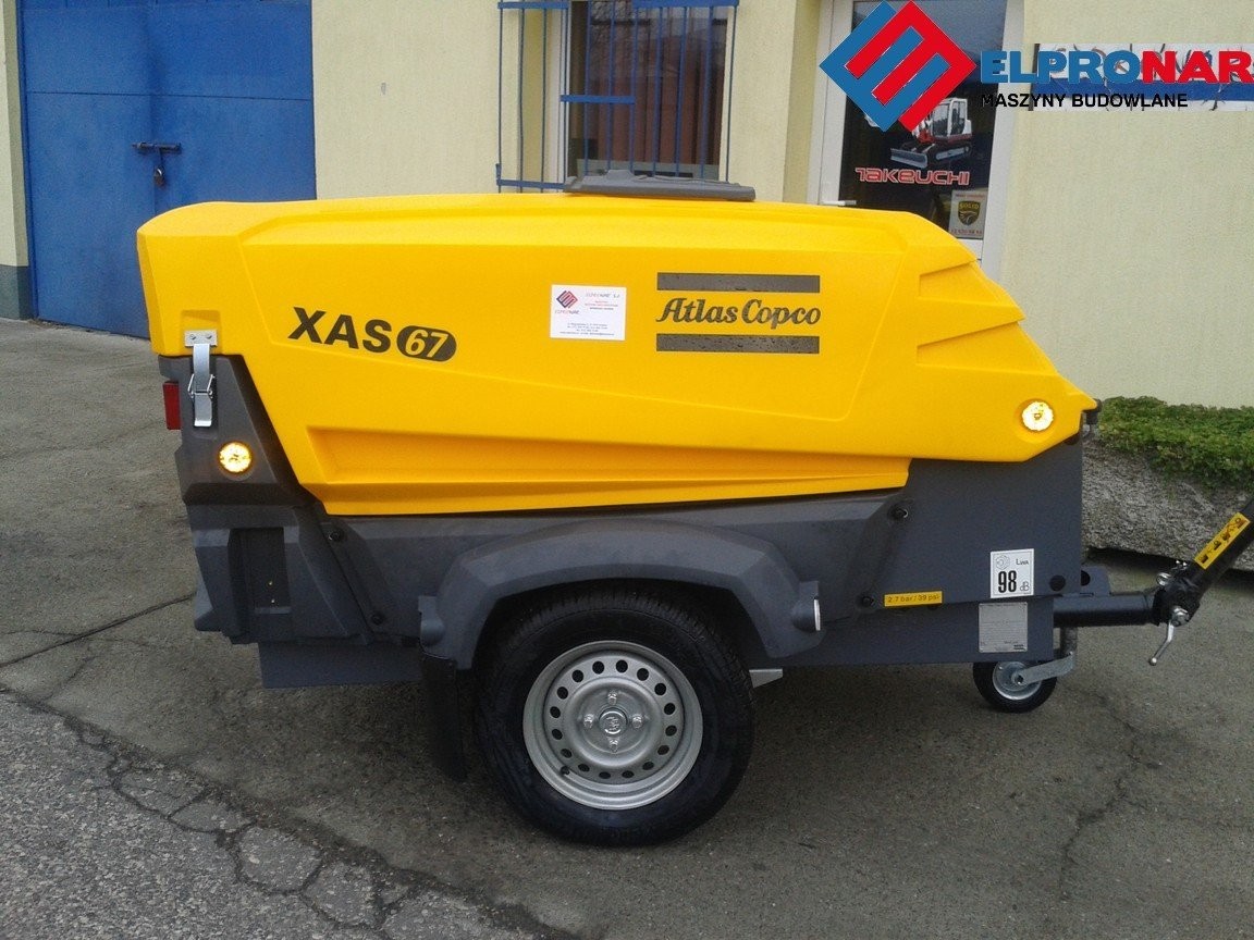 Atlas Copco XAS 67 Sprężarka NOWA