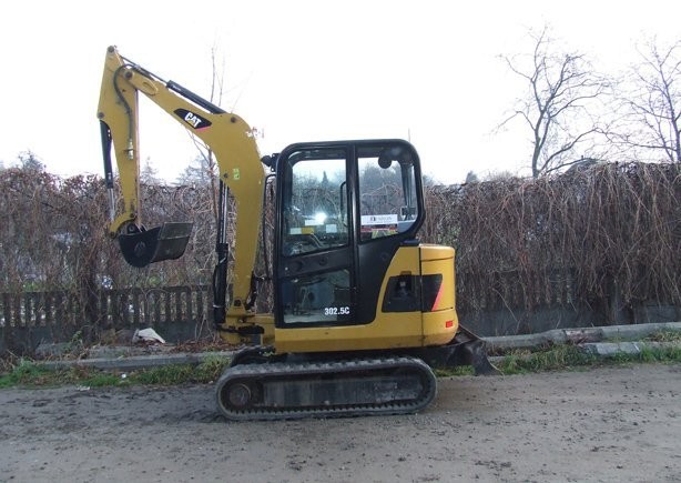 CAT 302.5C z roku 2007   /www.denison.com.pl