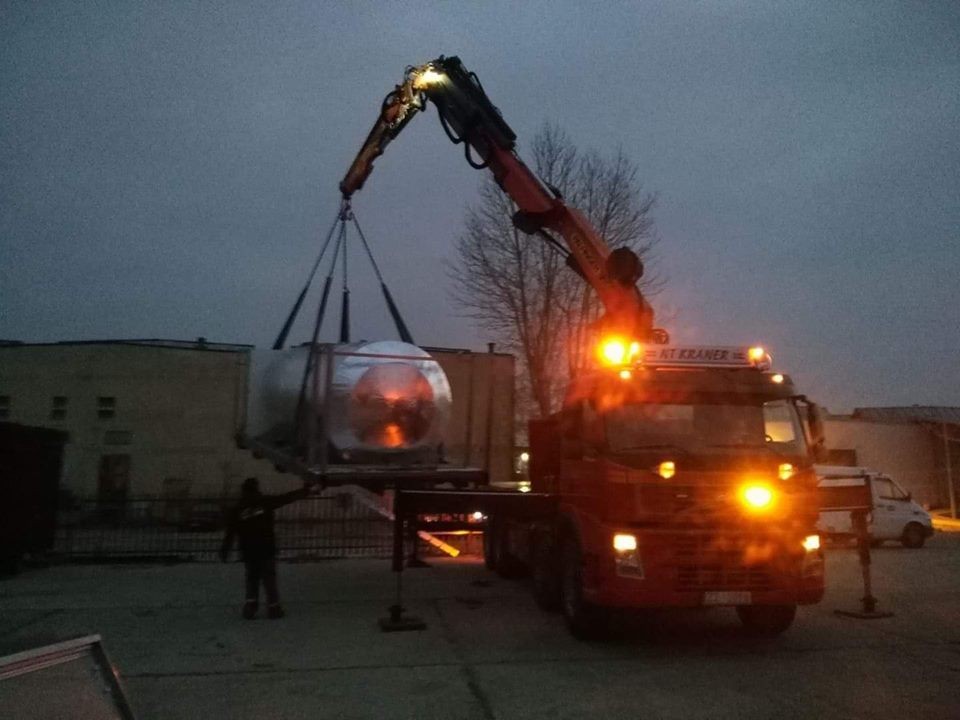 HDS 10 ton, laweta, transport, Auto Pomoc Dzik Koszalin — zdjęcie 1