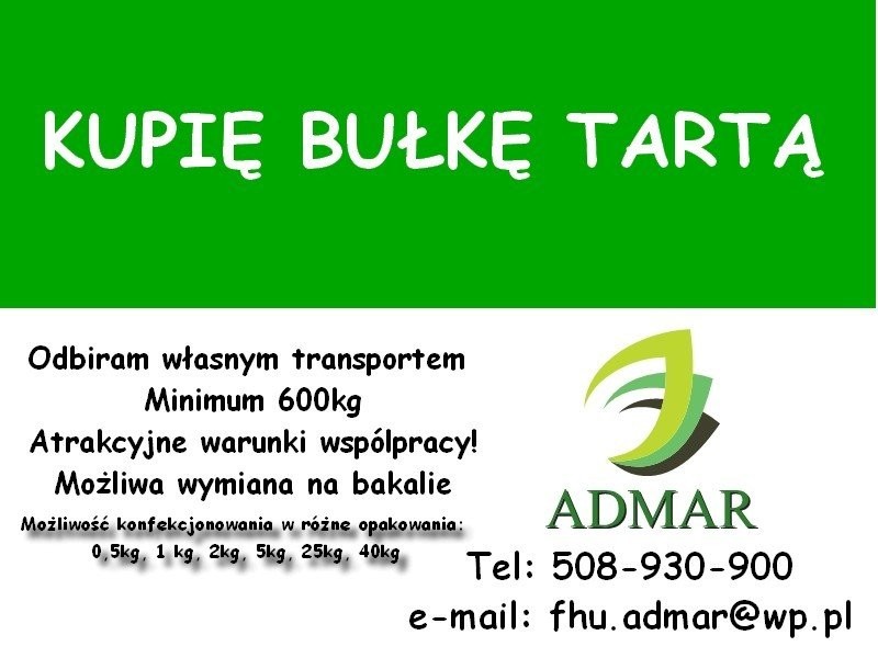skup bulki tartej