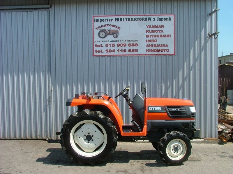 Mini Traktorek KUBOTA GT26 4x4 yanmar iseki — zdjęcie 1