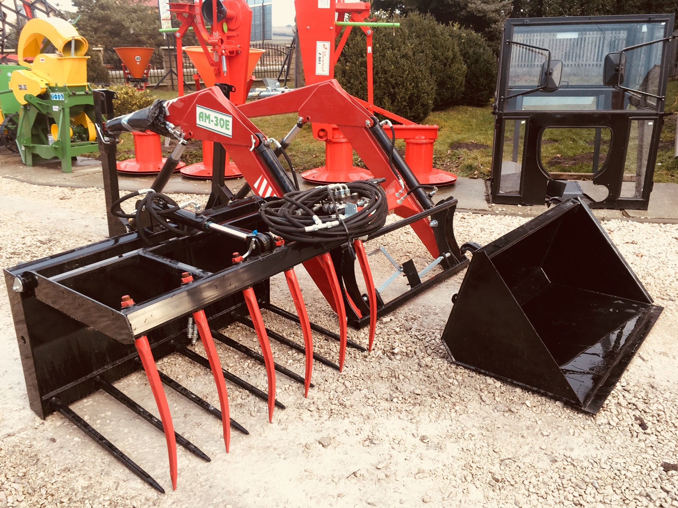 Ładowacz czołowy TUR C360 euroramka KOMPLET TRANSPORT  — zdjęcie 1