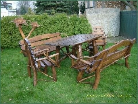 Meble ogrodowe i drwniana architektura Od Producenta...Place Zabaw Dla — zdjęcie 2