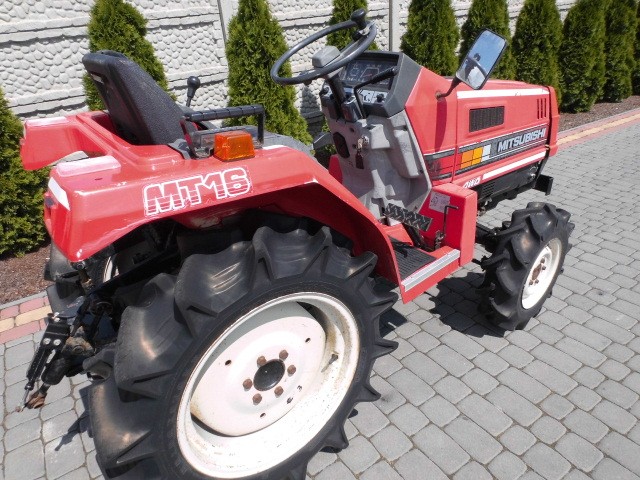Mitsubishi MT16 super stan mini traktor kubota iseki — zdjęcie 4