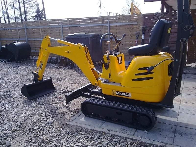 JCB Micro Plus 2005 / mini koparka używana — zdjęcie 3