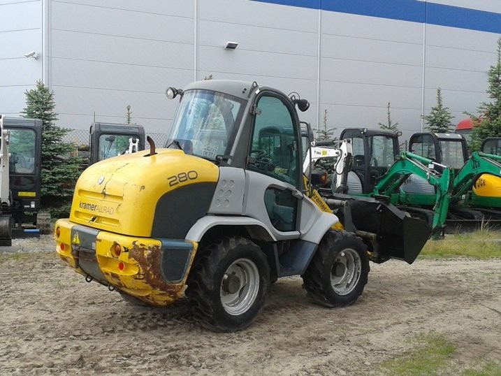 KRAMER ALLRAD 280 ŁADOWARKA WEIDEMANN GWARANCJA — zdjęcie 2