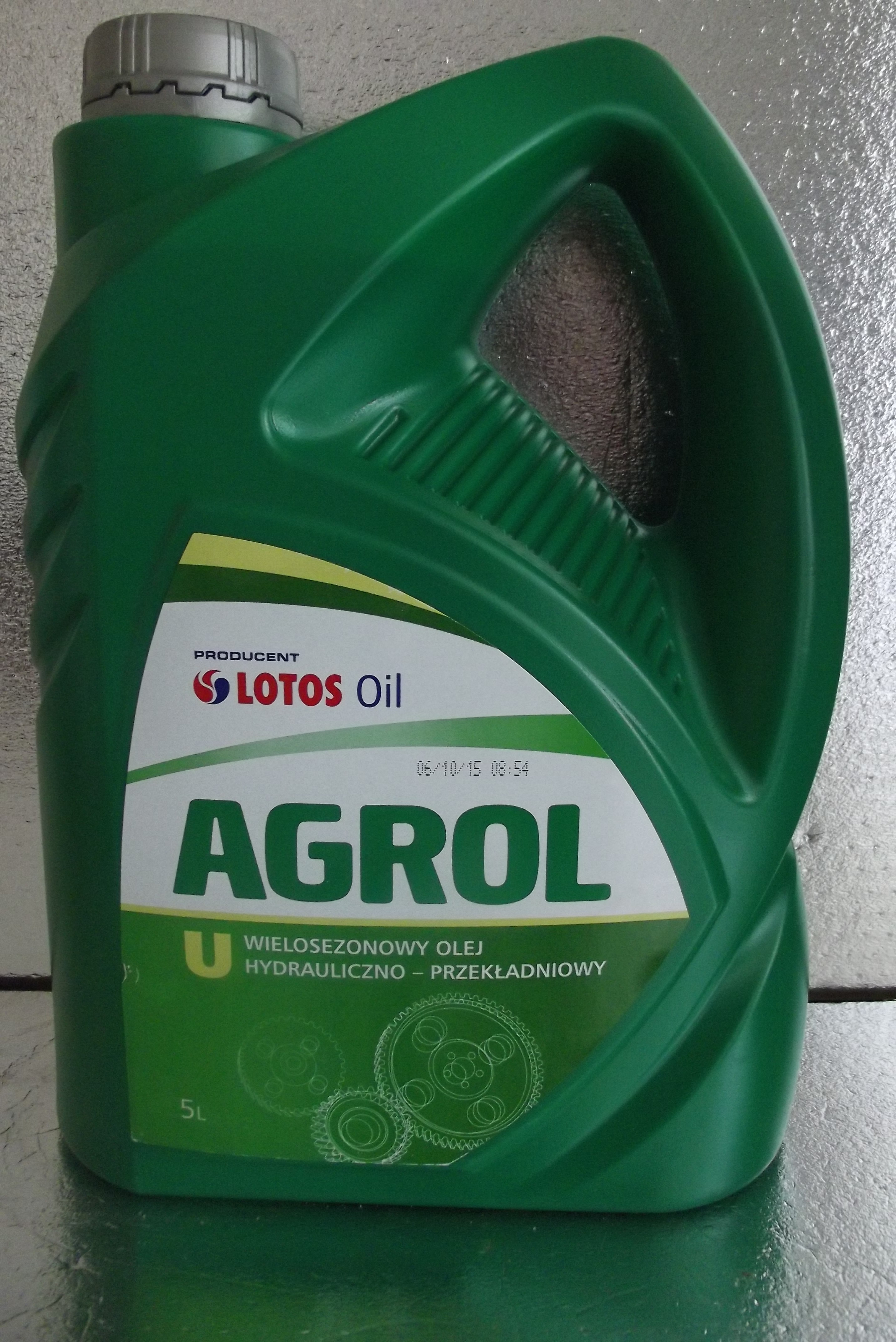 Olej przekładniowo-hydrauliczny Agrol U 5l Lotos — zdjęcie 1