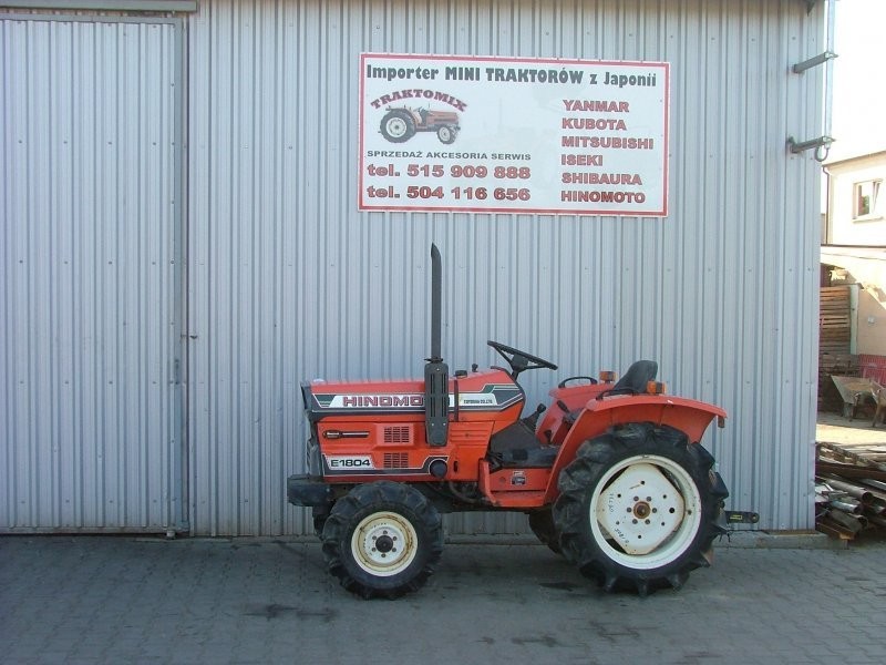 Mini traktorek Hinomoto E1804, 18KM, 4x4 — zdjęcie 4