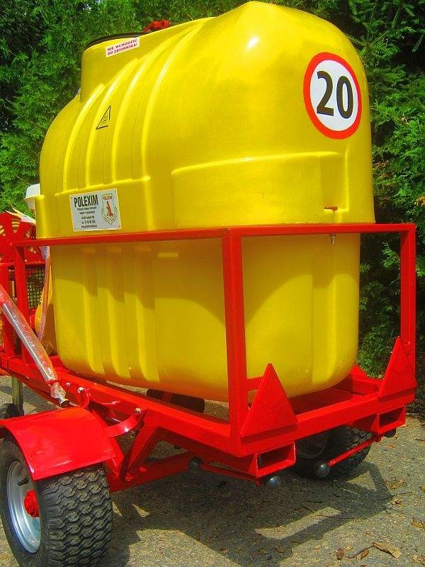 Opryskiwacz  do wózków widłowych ładowarek kołowych, 400L, 6,5 kM,  — zdjęcie 2