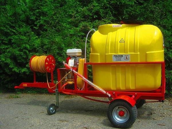 Opryskiwacz  do wózków widłowych ładowarek kołowych, 400L, 6,5 kM,  — zdjęcie 1
