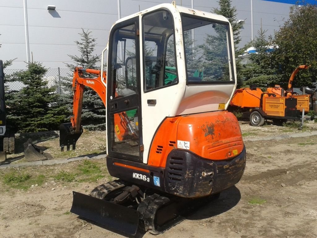 KUBOTA KX 36-3  2006 12KM 1700mth GWARANCJA — zdjęcie 4