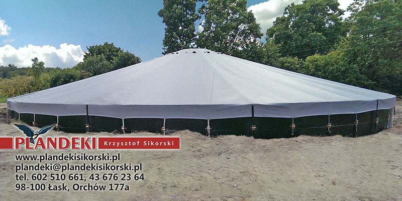 Pokrycie zbiornika na gnojowicę, gnojówkę, szambo — zdjęcie 1