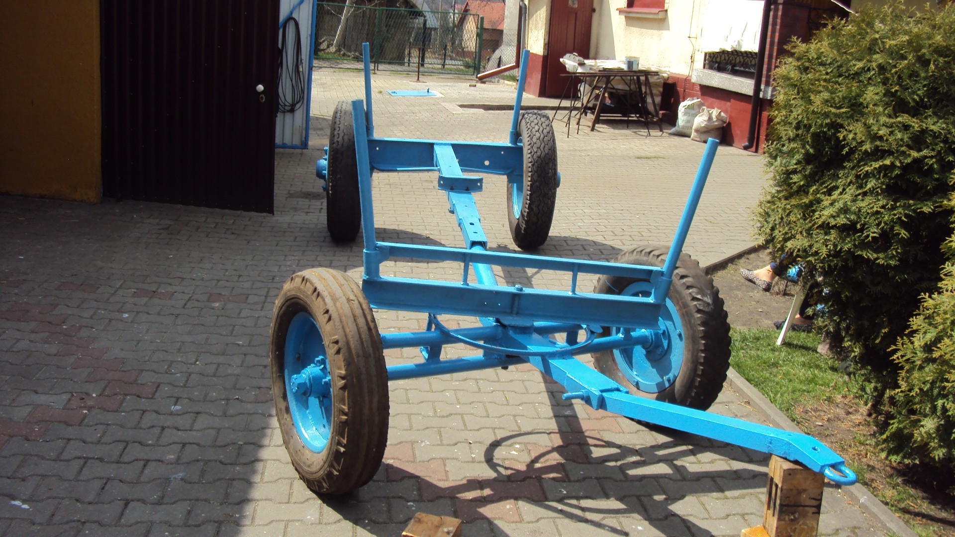 SPRZEDAM WÓZ DWUOSIOWY DO CIĄGNIKA — zdjęcie 6