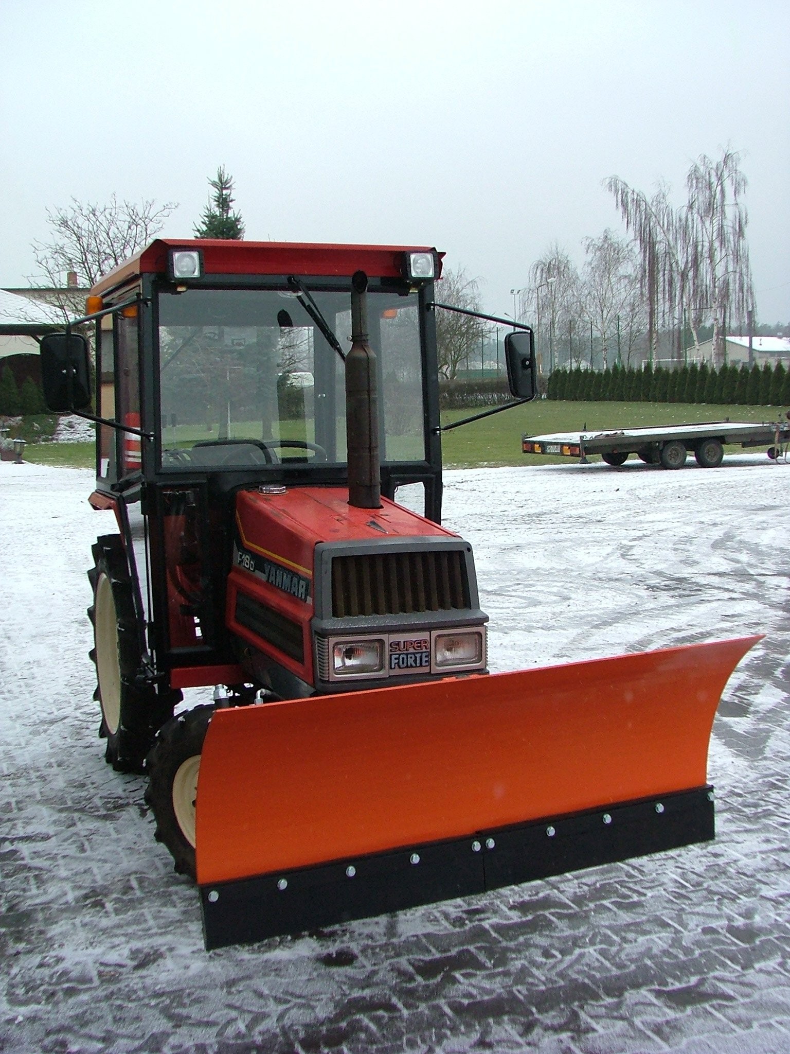 Yanmar F18D kabina pług do śniegu - 1997 — zdjęcie 4