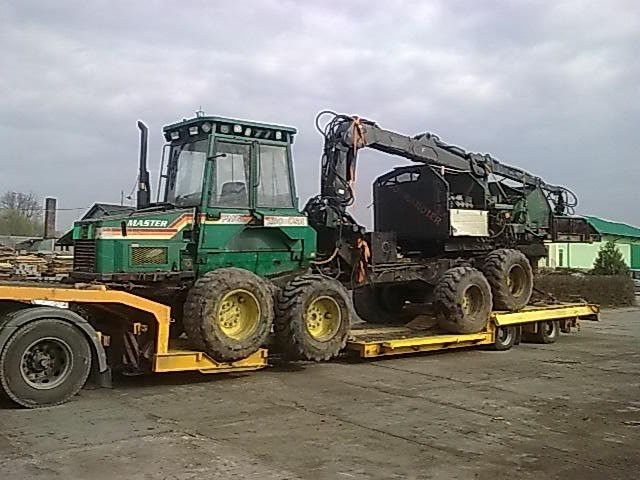 Transport Harwester Timberjack Forwarder — zdjęcie 2