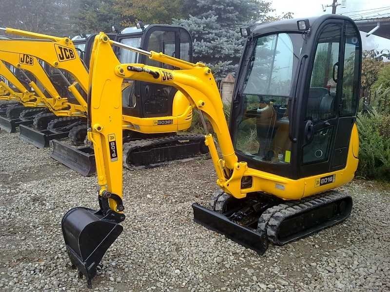 JCB 8016 2005 rok 1,5t *** mini koparka używana — zdjęcie 2