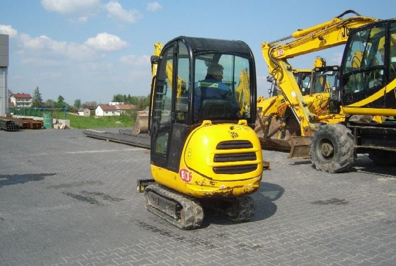 Mini koparka JCB 8014 OSZKLONA KABINA. Stan super! TANIO; — zdjęcie 2