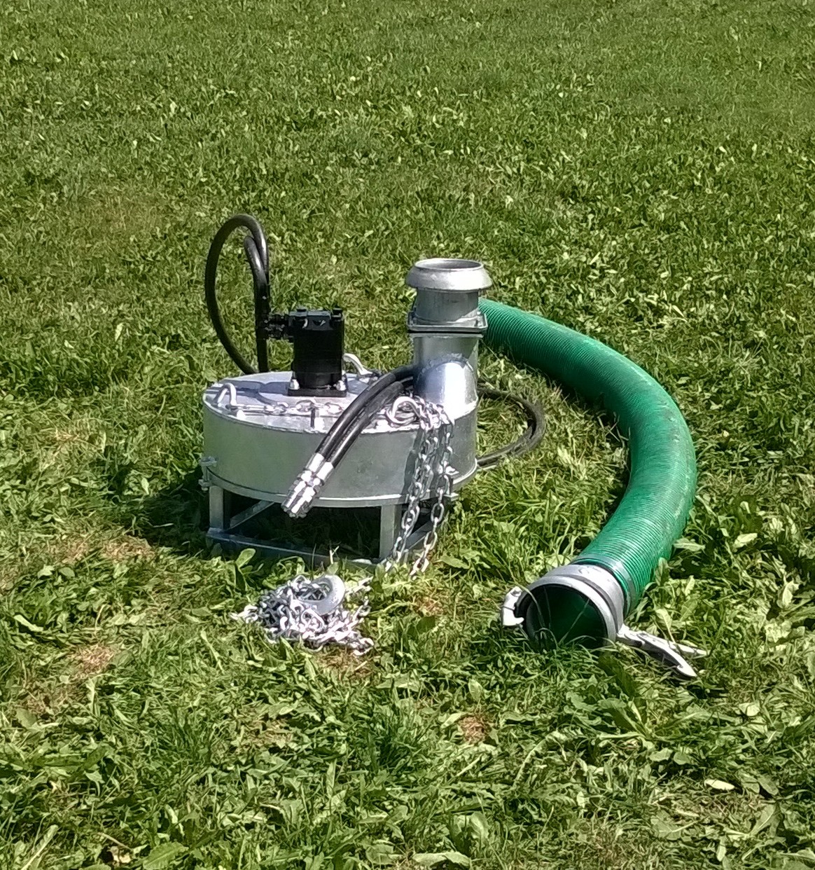 Pompa wysokiej wydajności z napędem hydraulicznym — zdjęcie 4