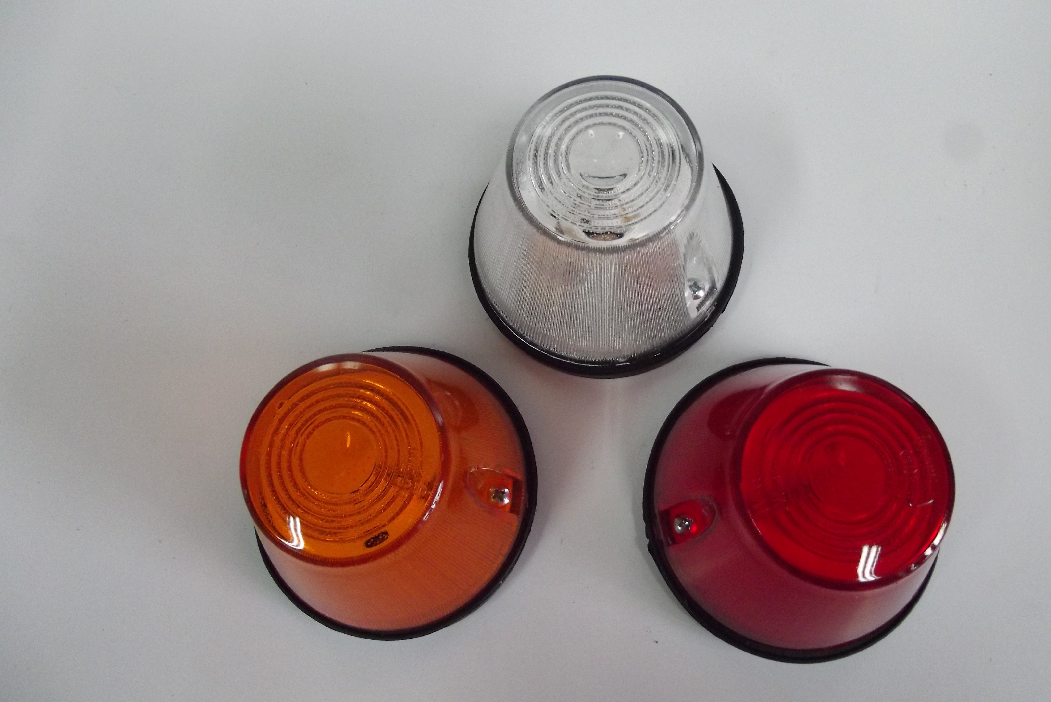 Lampa stopu, kierunkowskazu, biała BIZON — zdjęcie 1