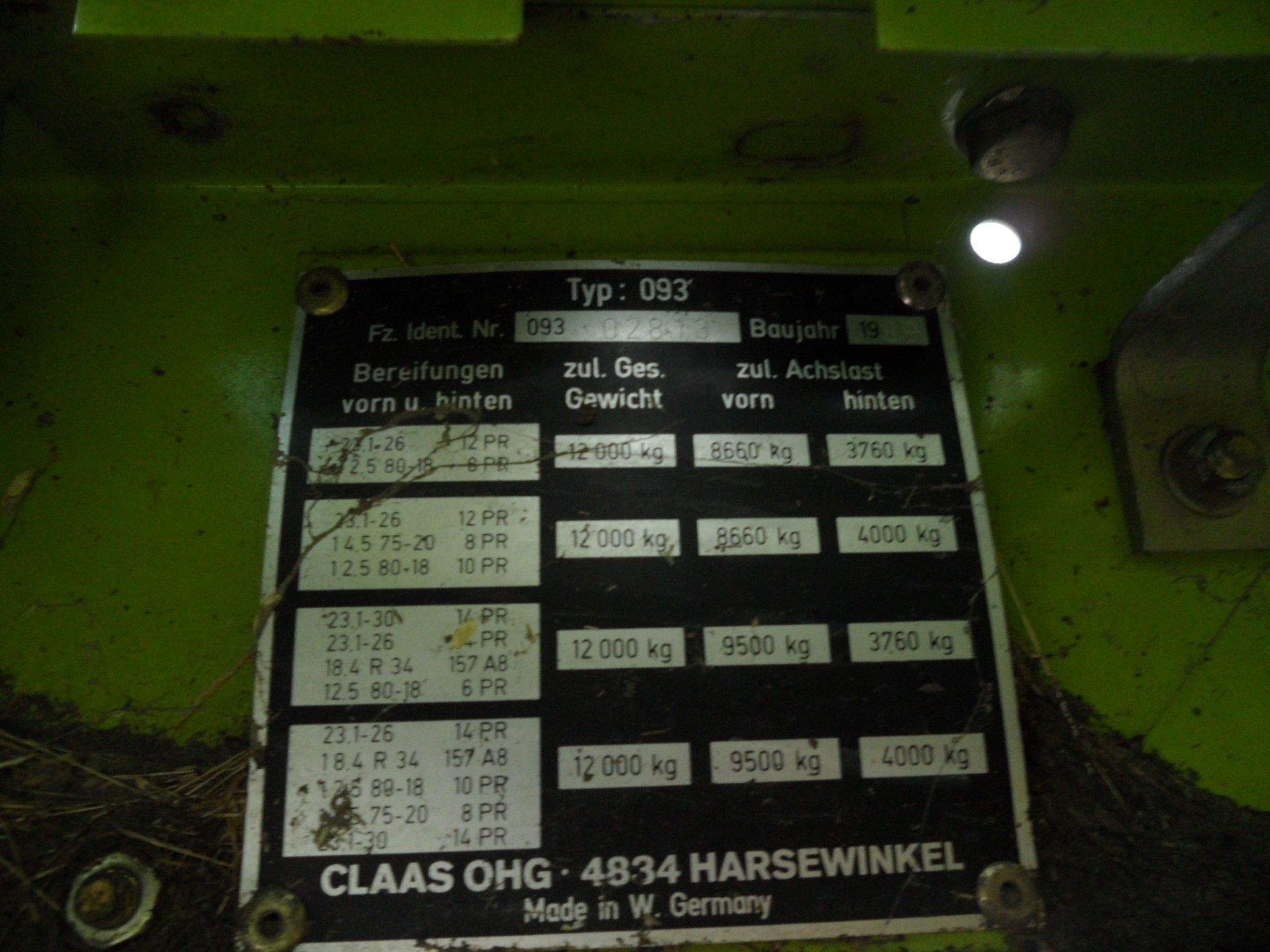Kombajn claas 98sl — zdjęcie 2