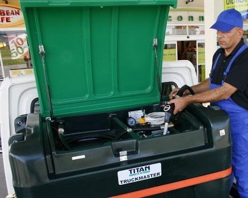 Zbiornik do transportu paliwa - mini cysterna — zdjęcie 2