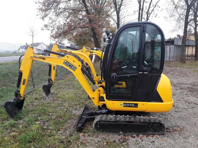 JCB 8018 - minikoparki, rozsuwane gąsienice — zdjęcie 6