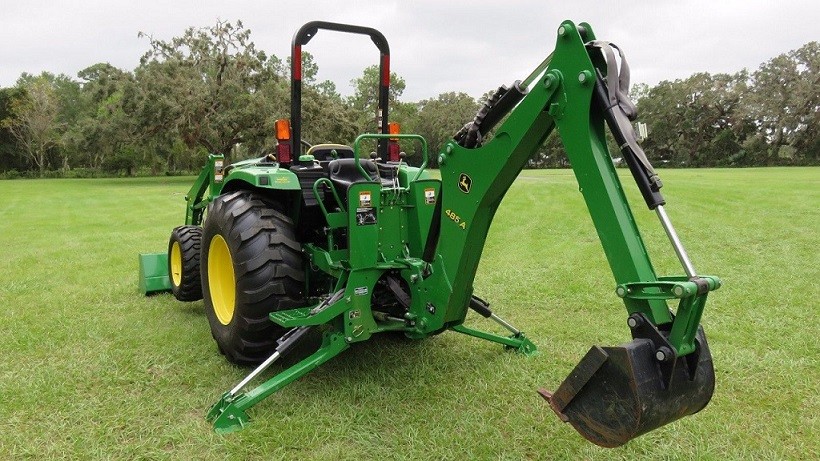   Ciągnik John Deere M405 - 2014 + ładowacz czołowy — zdjęcie 3