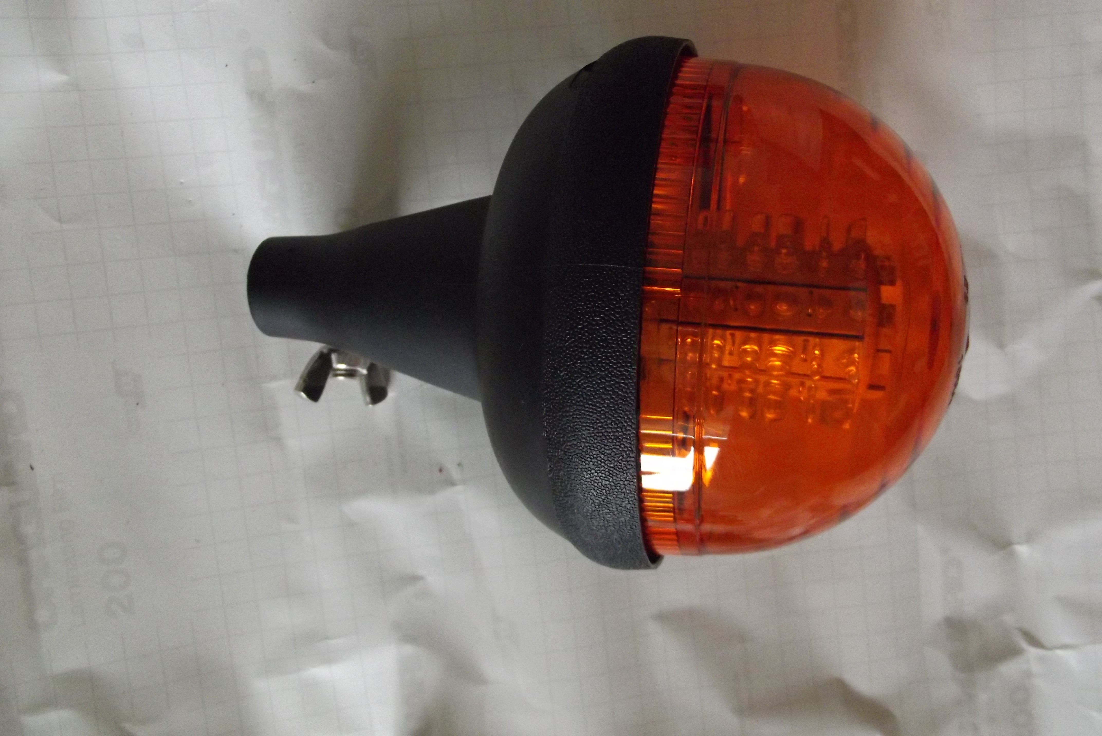 Lampa ostrzegawcza LED na trzpień 12-24V — zdjęcie 1
