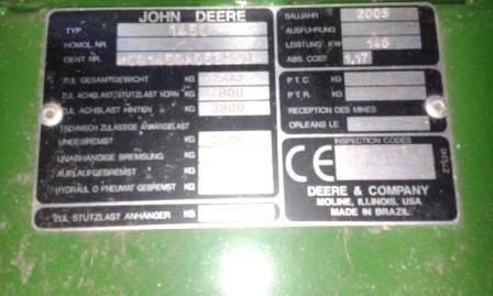 John Deere 1450 CWS - 2005 — zdjęcie 3
