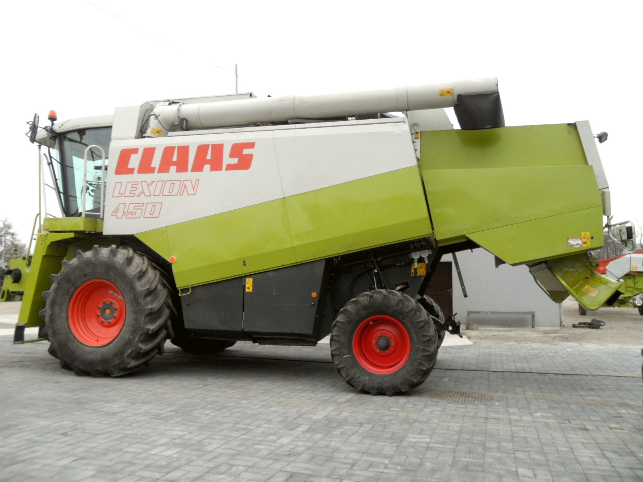 KOMBAJN CLAAS LEXION 450/1998r/STÓŁ 6m+wózek/silnik MB 275KM/ PL MENU — zdjęcie 3