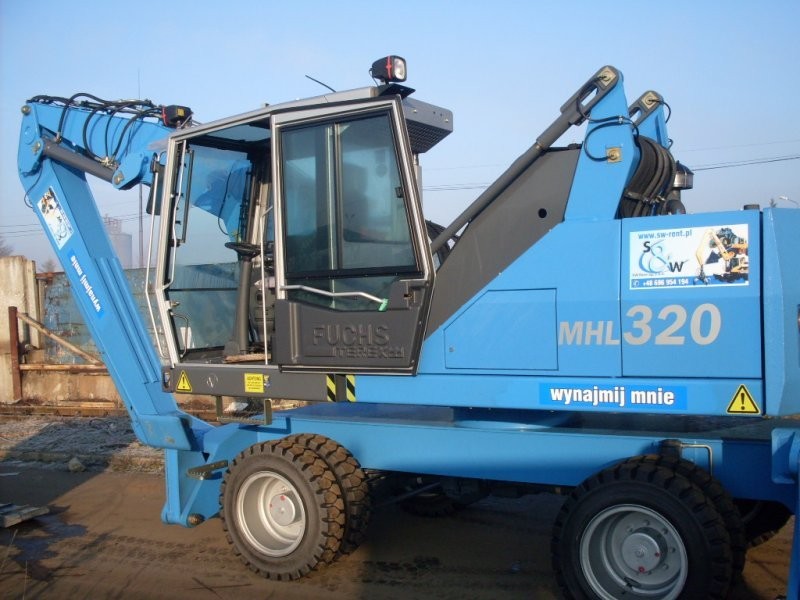 Koparka do złomu Fuchs MHL 320 D - nowa — zdjęcie 1