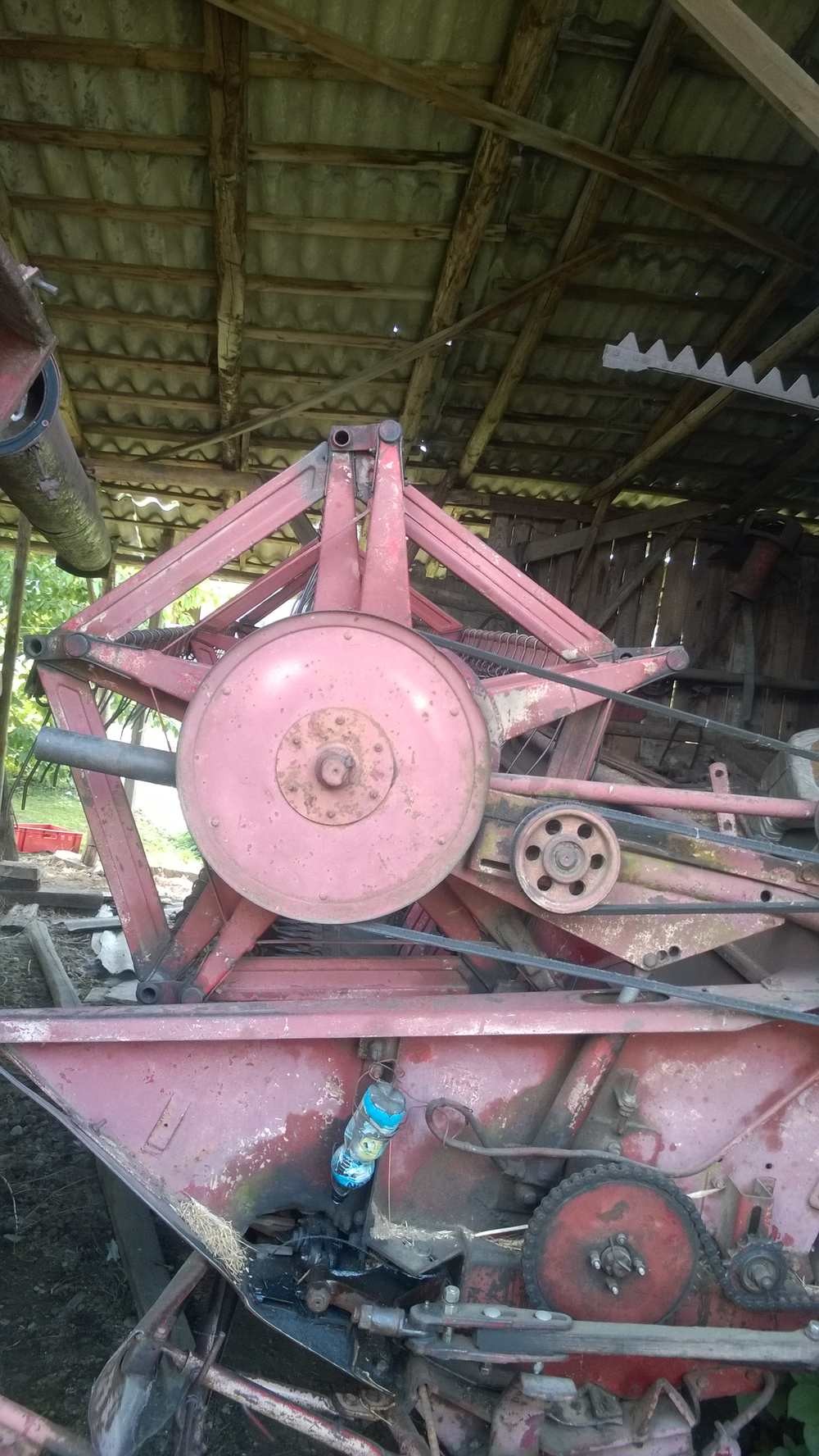 Kombajn BIZON Z040 z 1974 z sieczkarnią  — zdjęcie 5