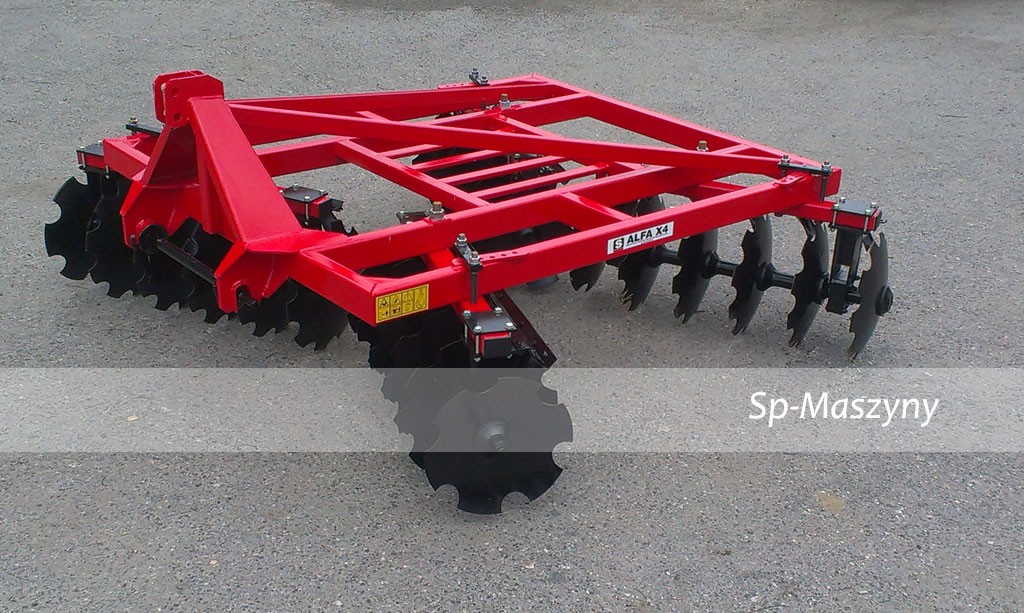 Brona talerzowa Strumyk Alfa V2 1.8 m 2.0 m 2.2 m 2.4 m 2.7 m 3.15 m  — zdjęcie 3