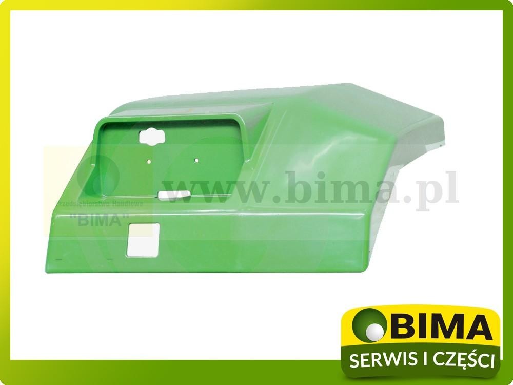 Błotnik tylny lewy końcówka John Deere 6310,6400,6410