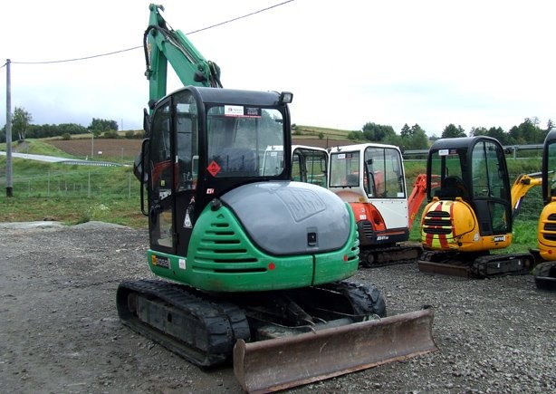 Minikoparka JCB 8052 ZTS z roku 2007 — zdjęcie 1