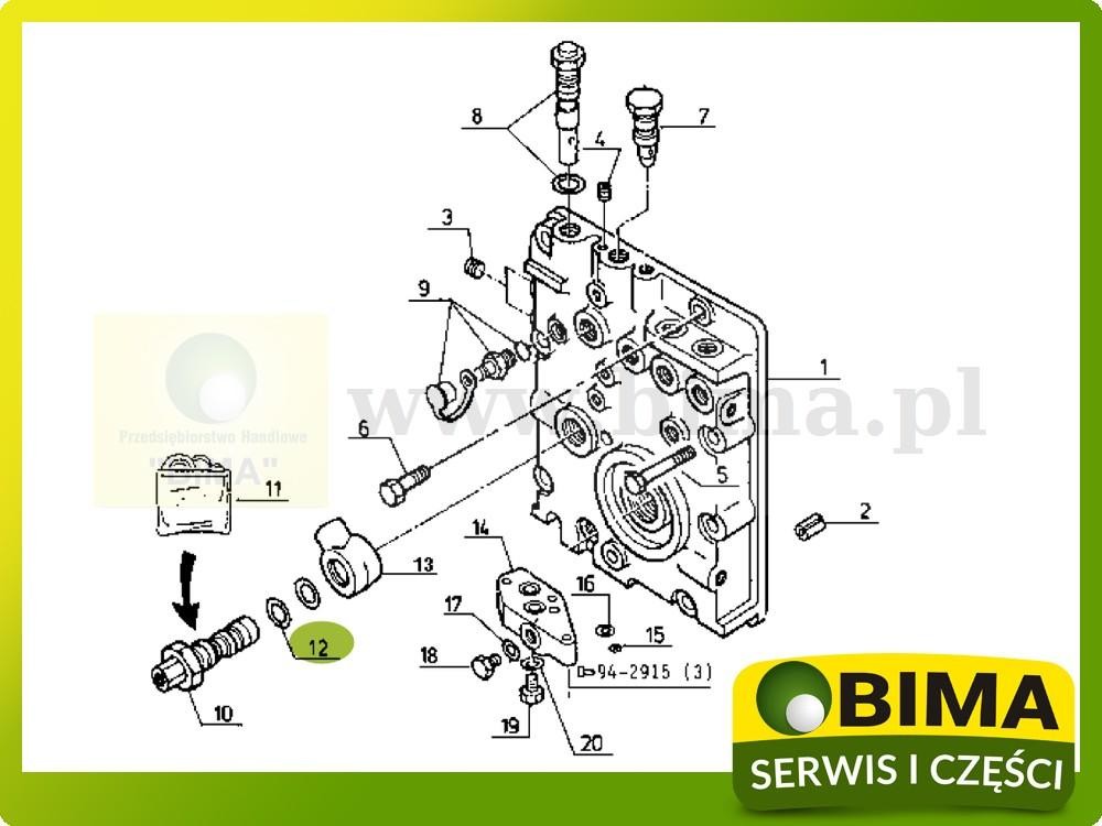 Oring uszczelniacz pierścień Renault CLAAS ERGOS 85,95