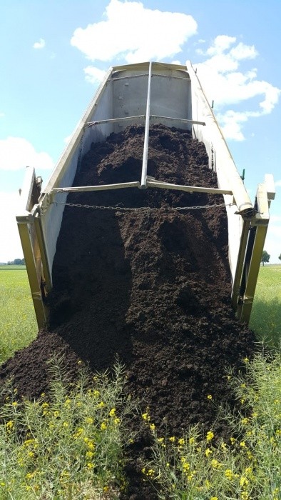 Sprzedam Nawóz organiczny przetworzony poferment  biogazowni rolniczej — zdjęcie 1