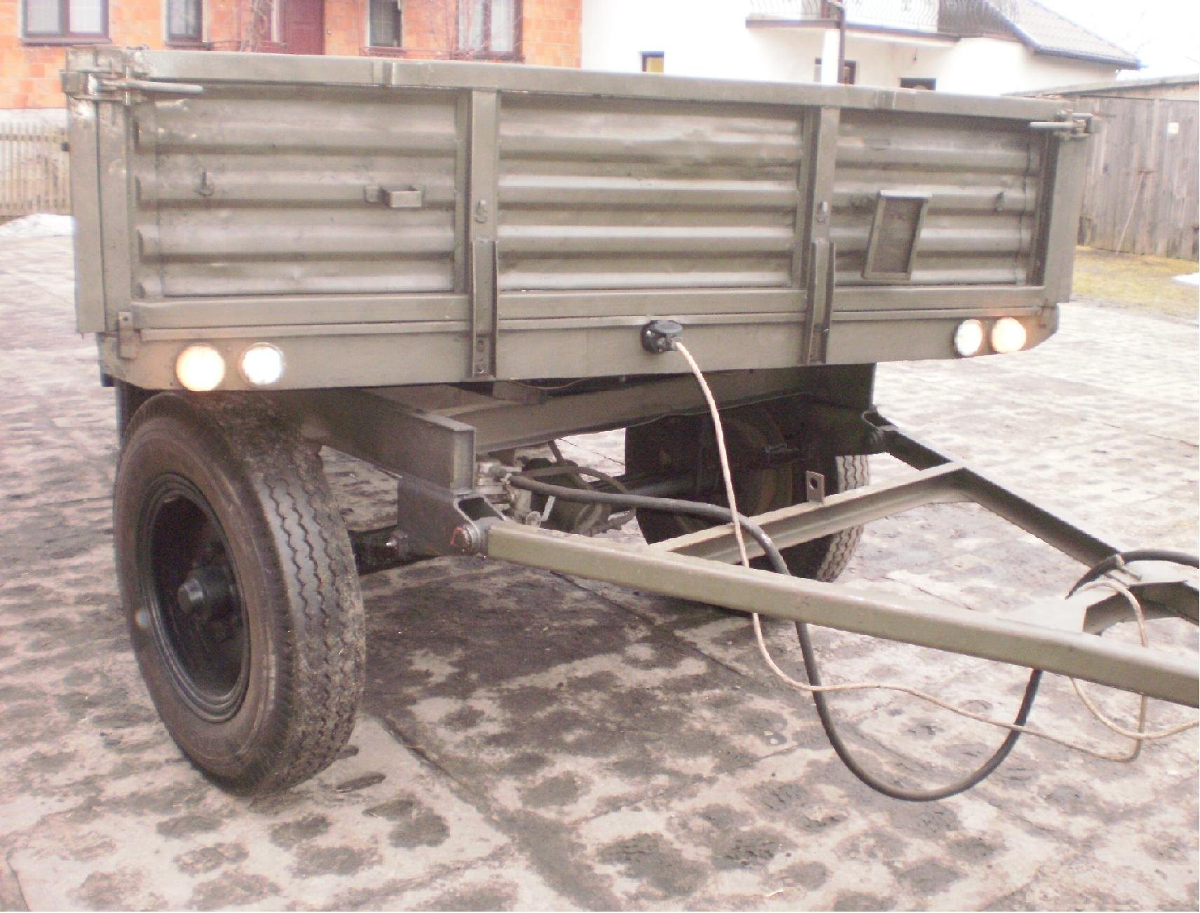 przyczepa D-46 4.5t  igła — zdjęcie 1
