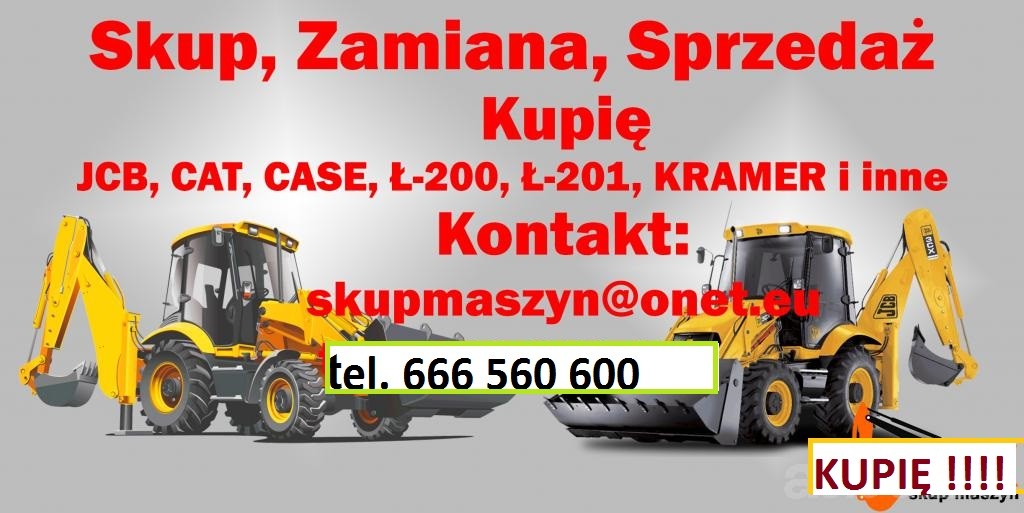 koparko-ładowarka SKUP, zamiana — zdjęcie 1