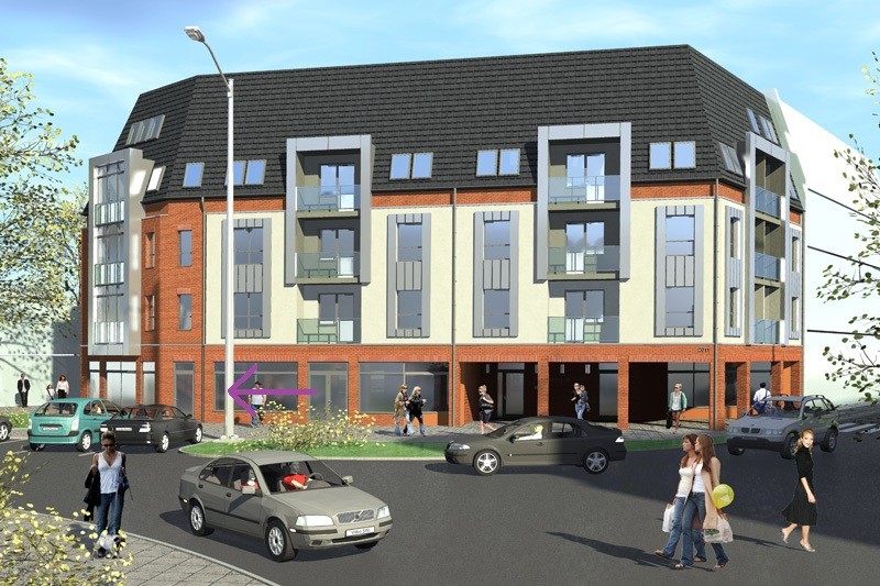 Wynajmę lokal usługowy Piła CENTRUM ul. Kolbe — zdjęcie 5
