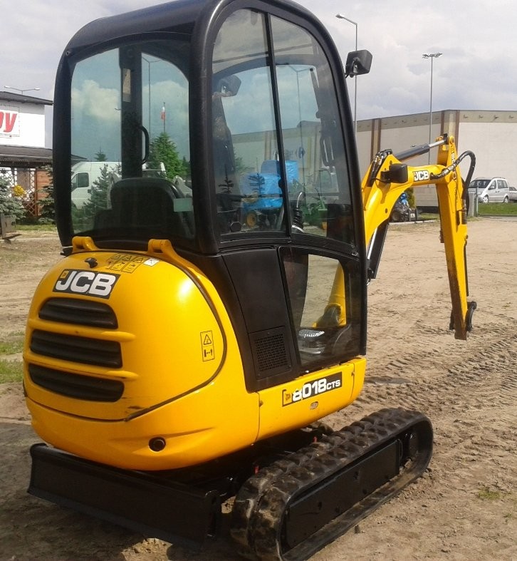 JCB 8018 2010 20KM 1500mth 801 KOPARKA LEASING GWR — zdjęcie 1