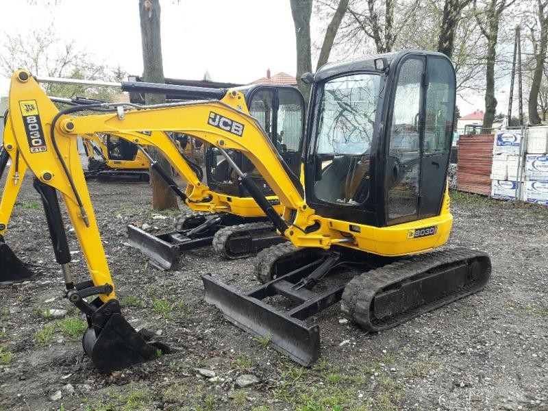 JCB 8030 ZTS z 2007 roku - mini koparka — zdjęcie 4