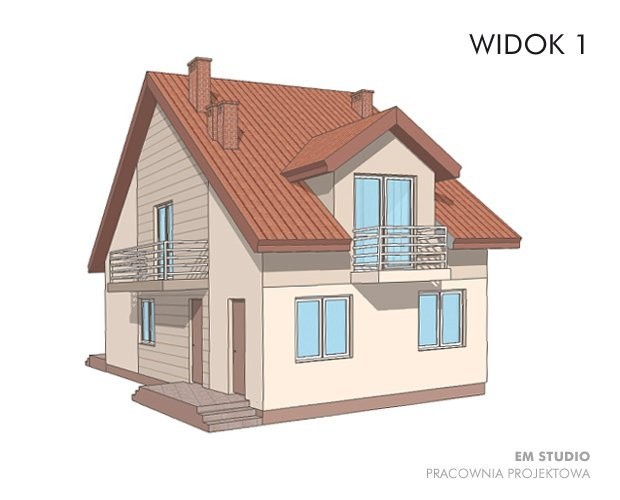 PROJEKTY DOMÓW JEDNORODZINNYCH — zdjęcie 1