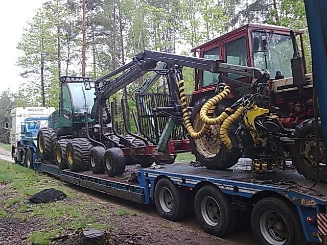Transport Harwester Timberjack Forwarder — zdjęcie 1