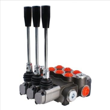 Rozdzielacz hydrauliczny 3 sekcyjny 80L — zdjęcie 1
