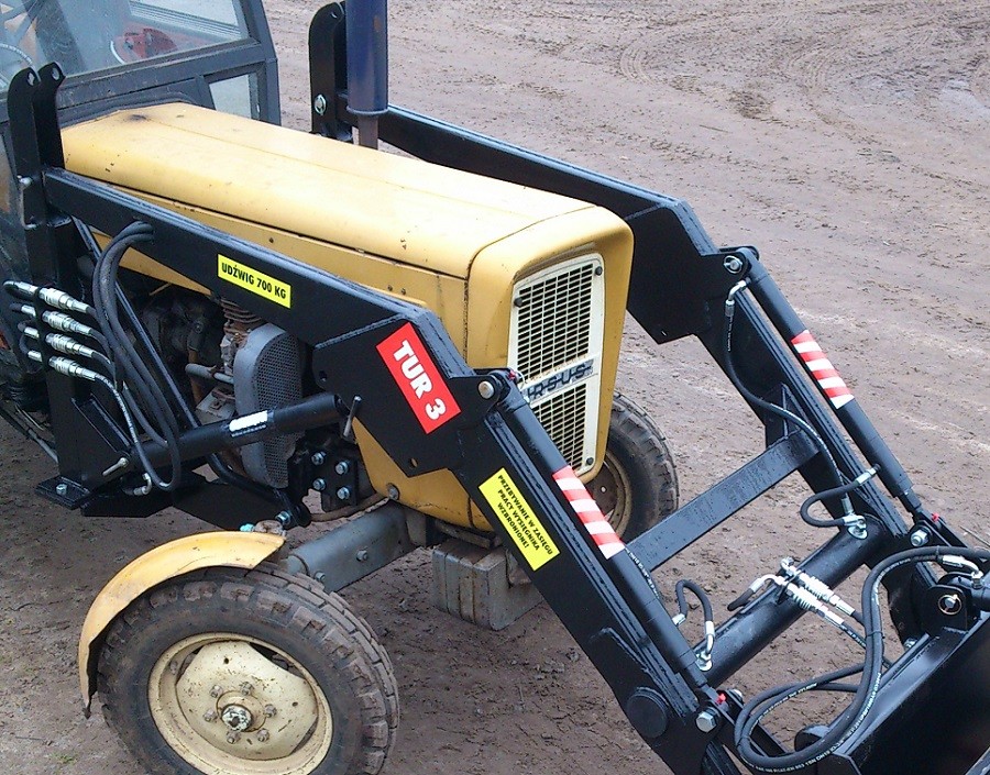 Ładowacz czołowy TUR T25 i c330 c360 MF 255 3512 — zdjęcie 5