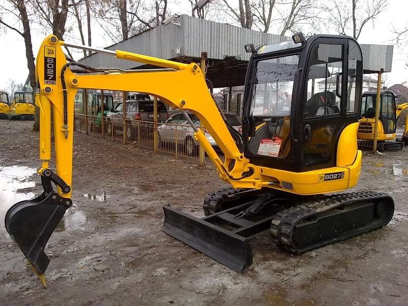 JCB 8027 ZTS 2006 - mini koparka używana - 3 łyżki